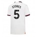 Manchester City John Stones #5 Replika Borta matchkläder 2023-24 Korta ärmar